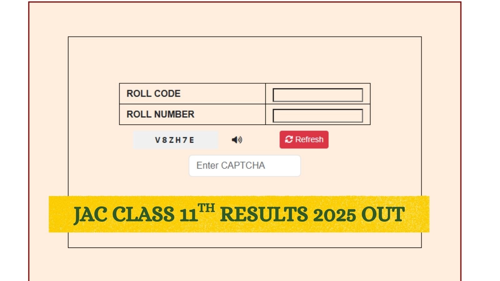 Jharkhand Board Class 11th Result 2025 Declared Direct Link At jacresults.com, Know How To Check Roll Number Wise Marksheet Step by Step